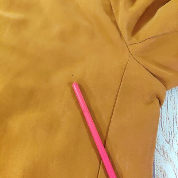 Love Tree brunt orange belted light weight coat sz S - Picture 9 of 9